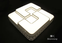 画像をギャラリービューアに読み込む, LEDシーリングライト DLKC002 調光調温 リモコン三段調節 (インテリア照明 間接照明 ペンダントライト 天井照明 北欧)