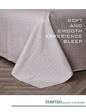 画像をギャラリービューアに読み込む, お洒落な布団カバー3点セット(シングル) HLN001 (寝具/寝具カバー/ベッドリネン/ベッドカバー/シーツ/掛け布団カバー/布団カバー/ボックスシーツ/ピロケース/枕カバー)