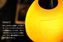 画像をギャラリービューアに読み込む, ペンダントライトjdkc003orange(インテリアライト 天井照明 北欧)