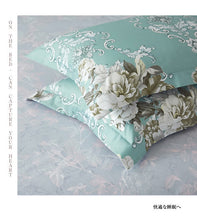 画像をギャラリービューアに読み込む, お洒落な布団カバー3点セット(シングル) JWN002 (寝具/寝具カバー/ベッドリネン/ベッドカバー/シーツ/掛け布団カバー/布団カバー/ボックスシーツ/ピロケース/枕カバー)