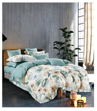 画像をギャラリービューアに読み込む, お洒落な布団カバー4点セット(ダブル) JWN003W (寝具/寝具カバー/ベッドリネン/ベッドカバー/シーツ/掛け布団カバー/布団カバー/ボックスシーツ/ピロケース/枕カバー)