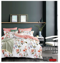画像をギャラリービューアに読み込む, お洒落な布団カバー3点セット(シングル) MMN001 (寝具/寝具カバー/ベッドリネン/ベッドカバー/シーツ/掛け布団カバー/布団カバー/ボックスシーツ/ピロケース/枕カバー)