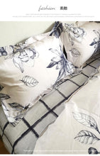 画像をギャラリービューアに読み込む, 北欧スタイル布団カバー3点セット(シングル) SDBN4 (寝具/寝具カバー/ベッドリネン/ベッドカバー/シーツ/掛け布団カバー/布団カバー/ボックスシーツ/ピロケース/枕カバー)