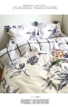 画像をギャラリービューアに読み込む, 北欧スタイル布団カバー3点セット(シングル) SDBN4 (寝具/寝具カバー/ベッドリネン/ベッドカバー/シーツ/掛け布団カバー/布団カバー/ボックスシーツ/ピロケース/枕カバー)