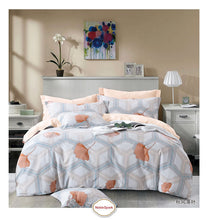 画像をギャラリービューアに読み込む, 北欧スタイル布団カバー3点セット(シングル) SDBN7 (寝具/寝具カバー/ベッドリネン/ベッドカバー/シーツ/掛け布団カバー/布団カバー/ボックスシーツ/ピロケース/枕カバー)