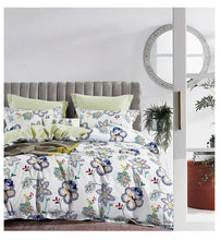 画像をギャラリービューアに読み込む, お洒落な布団カバー3点セット(シングル) SWEN7 (寝具/寝具カバー/ベッドリネン/ベッドカバー/シーツ/掛け布団カバー/布団カバー/ボックスシーツ/ピロケース/枕カバー)