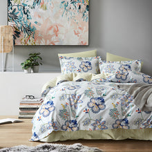 画像をギャラリービューアに読み込む, お洒落な布団カバー3点セット(シングル) SWEN7 (寝具/寝具カバー/ベッドリネン/ベッドカバー/シーツ/掛け布団カバー/布団カバー/ボックスシーツ/ピロケース/枕カバー)