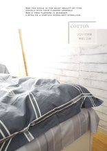 画像をギャラリービューアに読み込む, 北欧スタイル布団カバー3点セット(シングル) SWEN2 (寝具/寝具カバー/ベッドリネン/ベッドカバー/シーツ/掛け布団カバー/布団カバー/ボックスシーツ/ピロケース/枕カバー)