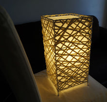 画像をギャラリービューアに読み込む, テーブルランプ TKU001T (インテリア照明 卓上スタンド デスクライト アジアン お洒落 竹)