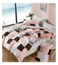 画像をギャラリービューアに読み込む, 北欧スタイル布団カバー3点セット(シングル) XLN10 (寝具/寝具カバー/ベッドリネン/ベッドカバー/シーツ/掛け布団カバー/布団カバー/ボックスシーツ/ピロケース/枕カバー)