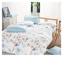 画像をギャラリービューアに読み込む, 北欧スタイル布団カバー3点セット(シングル) XLN15 (寝具/寝具カバー/ベッドリネン/ベッドカバー/シーツ/掛け布団カバー/布団カバー/ボックスシーツ/ピロケース/枕カバー)