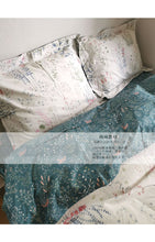 画像をギャラリービューアに読み込む, 北欧スタイル布団カバー3点セット(シングル) XLN2 (寝具/寝具カバー/ベッドリネン/ベッドカバー/シーツ/掛け布団カバー/布団カバー/ボックスシーツ/ピロケース/枕カバー)