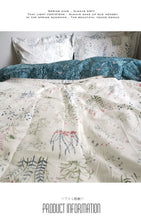 画像をギャラリービューアに読み込む, 北欧スタイル布団カバー4点セット(ダブル) XLN2W (寝具/寝具カバー/ベッドリネン/ベッドカバー/シーツ/掛け布団カバー/布団カバー/ボックスシーツ/ピロケース/枕カバー)