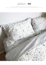 画像をギャラリービューアに読み込む, 北欧スタイル布団カバー3点セット(シングル) XLN4 (寝具/寝具カバー/ベッドリネン/ベッドカバー/シーツ/掛け布団カバー/布団カバー/ボックスシーツ/ピロケース/枕カバー)