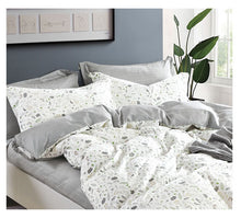 画像をギャラリービューアに読み込む, 北欧スタイル布団カバー3点セット(シングル) XLN4 (寝具/寝具カバー/ベッドリネン/ベッドカバー/シーツ/掛け布団カバー/布団カバー/ボックスシーツ/ピロケース/枕カバー)