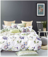 画像をギャラリービューアに読み込む, お洒落な布団カバー3点セット(シングル) YYN004 (寝具/寝具カバー/ベッドリネン/ベッドカバー/シーツ/掛け布団カバー/布団カバー/ボックスシーツ/ピロケース/枕カバー)