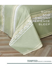 画像をギャラリービューアに読み込む, 美しい布団カバー4点セット(ダブル) YYN004W (寝具/寝具カバー/ベッドリネン/ベッドカバー/シーツ/掛け布団カバー/布団カバー/ボックスシーツ/ピロケース/枕カバー)